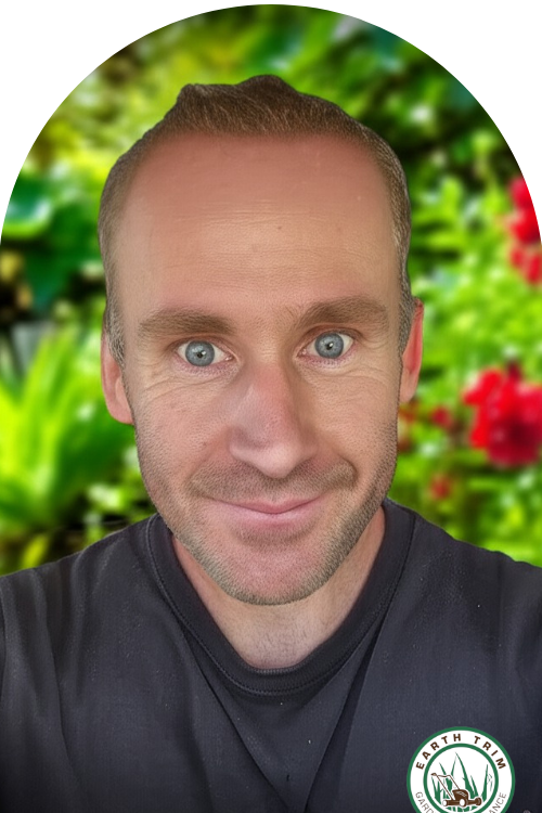Meet Ryan Gawly, the passionate owner and operator behind Earth Trim Garden Maintenance.