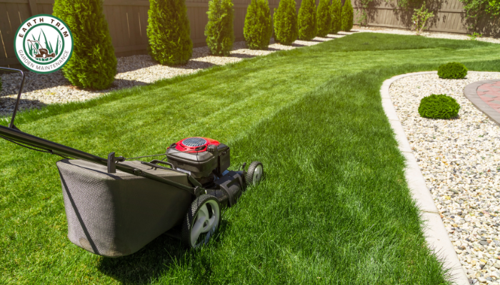 Dramatic before-and-after of a winter garden tidy up in Cranbourne. The 'before' shows an overgrown, neglected yard, while the 'after' reveals a meticulous garden restoration with a neat lawn, weed-free beds, and expertly pruned shrubs, ready for spring.